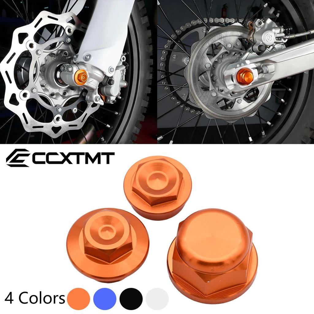 OT CNC Front Wheel Lock Nut Bolt Rear Axle Block Wheel Axle Nut For GasGas EC250 EC350 EC250F EC350F