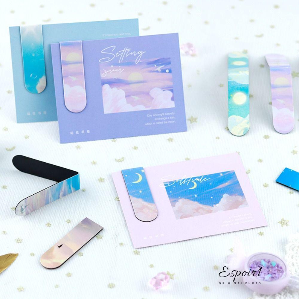 ที่คั่น ESPOIR1, เครื่องหมายหน้าเครื่องเขียนดาว, อุปกรณ์การเรียนแม่เหล็กของขวัญอุปกรณ์สํานักงานแม่เหล็กอ่านหนังสือ Mark