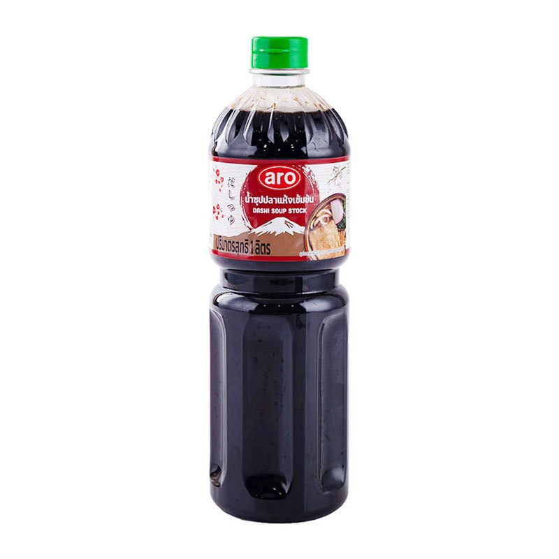 เอโร่ น้ำซุปปลาแห้งเข้มข้น 1 ล. (ARO Dashi Soup Stock 1 l)