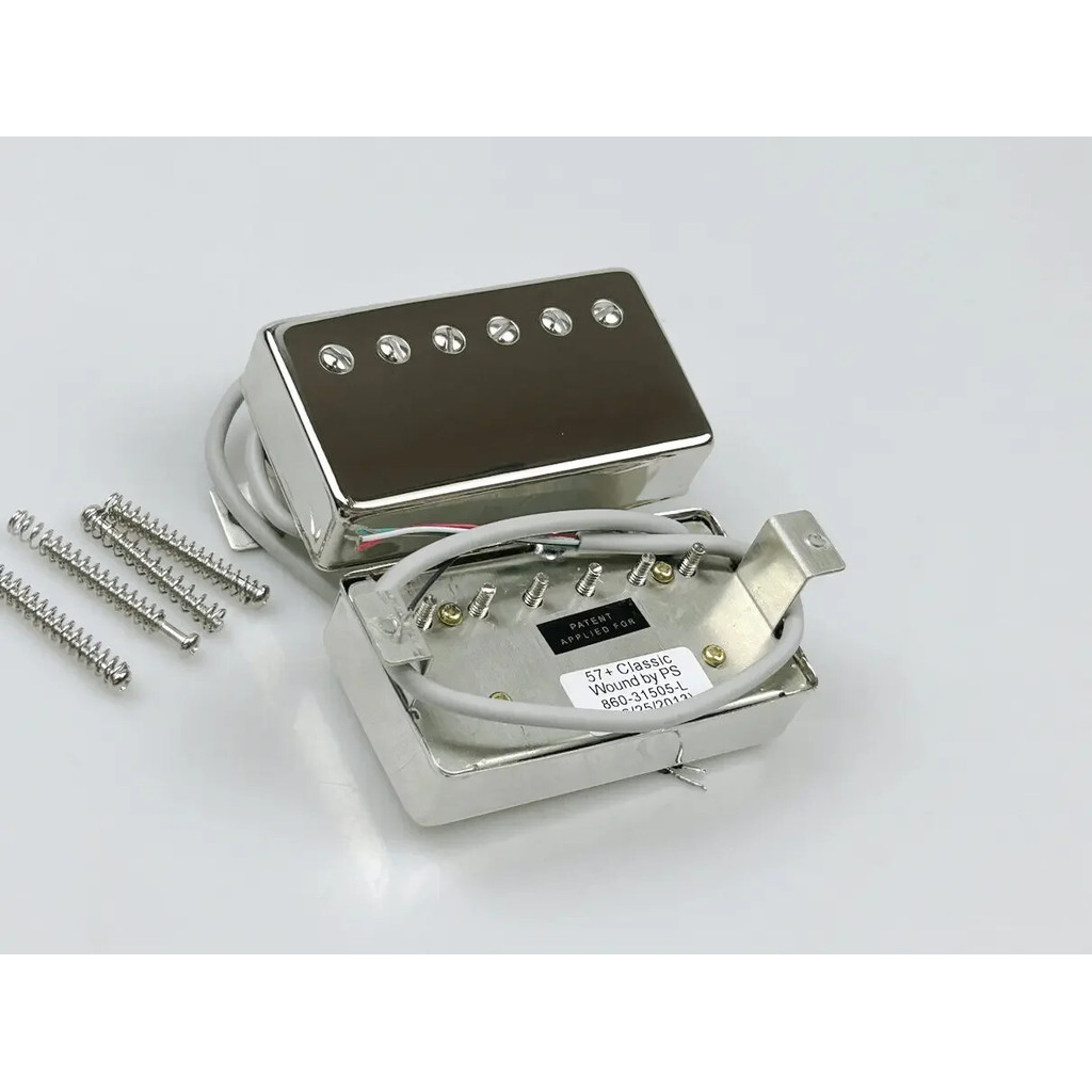 1 ชุดนิกเกิล Gib Alnico II Humbucker Pickups 57 Classic 57 Classic Plus