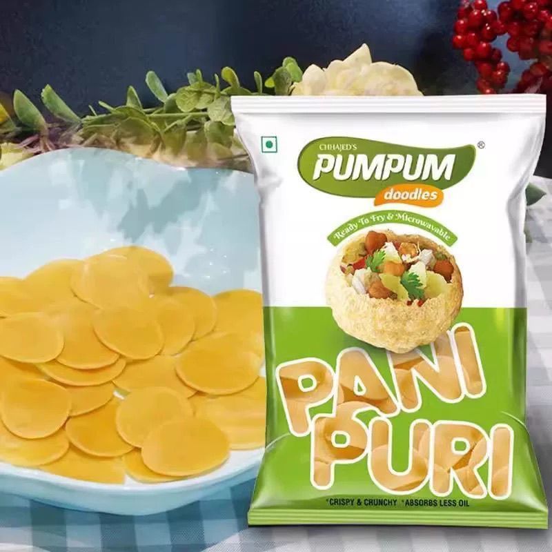 คําแนะนํา Gourmet/พร้อมสต็อก Fast Shipping สไตล์เดียวกัน Pani Puri Indian Hollow Ball Street Snacks 