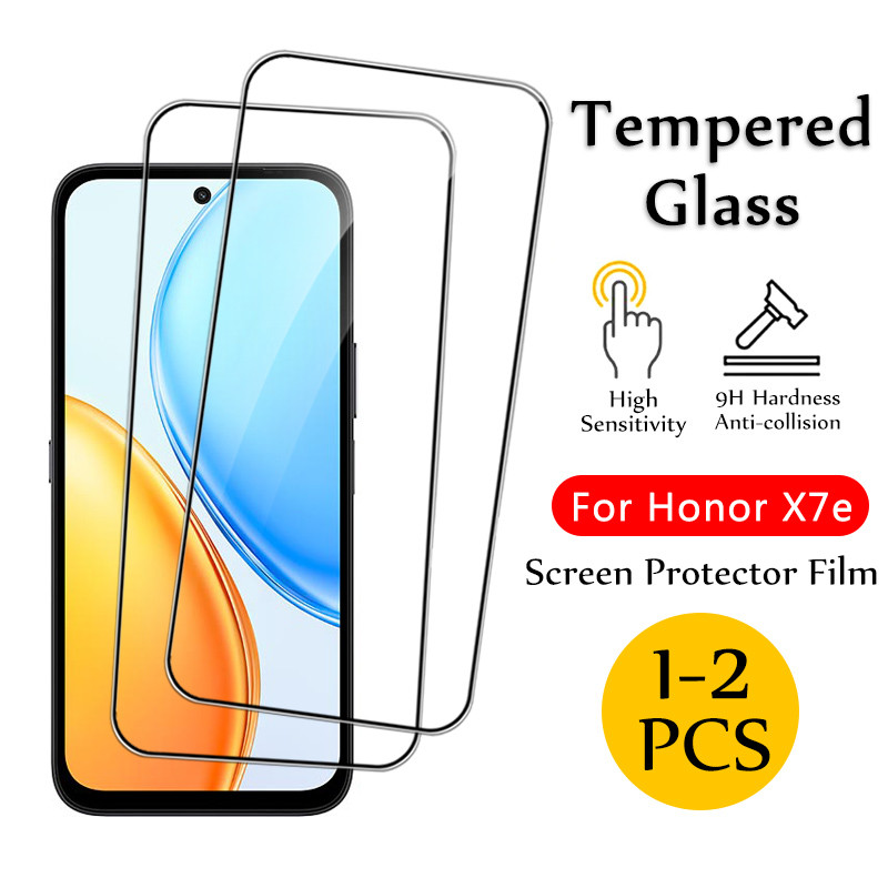 Honor X7e 1-2 PCS กระจกนิรภัยสําหรับ Honor X9d X7d X8b X7b X8a X7a X6a X9c สมาร์ท X8c X7c X6c 200 สม