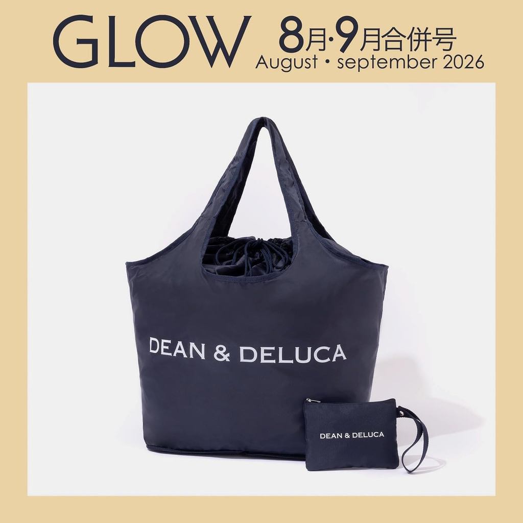 GLOW August–September 2026 Combined Issue / Japanese magazine supplement - Pre-orders accepted until