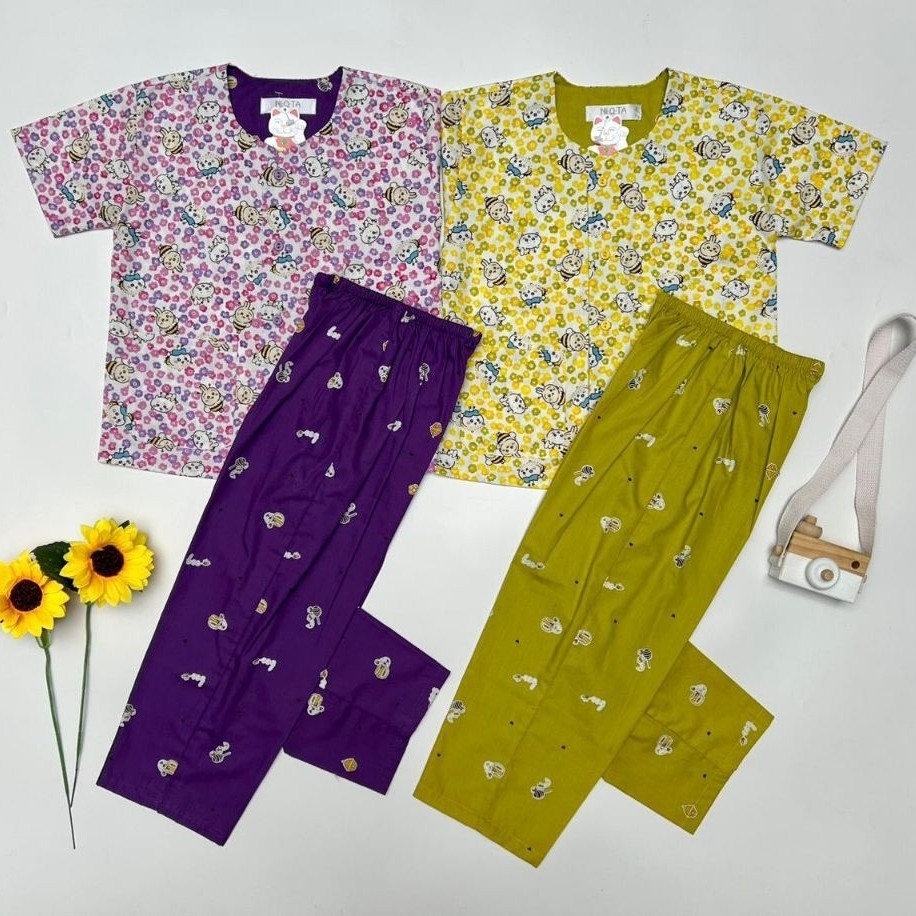NIQTA PAJAMAS / CHKAWA MOTIF / COOL PAJAMAS / MOM & KIDS PAJAMAS