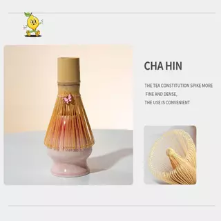 [mozh-t] 5 ชิ้นสีชมพูสไตล์ญี่ปุ่นชุดทํามัทฉะเซรามิกชามมัทฉะน่ารักถ้วยชาพร้อมชาพวยการต้มชุดชามัทฉะ