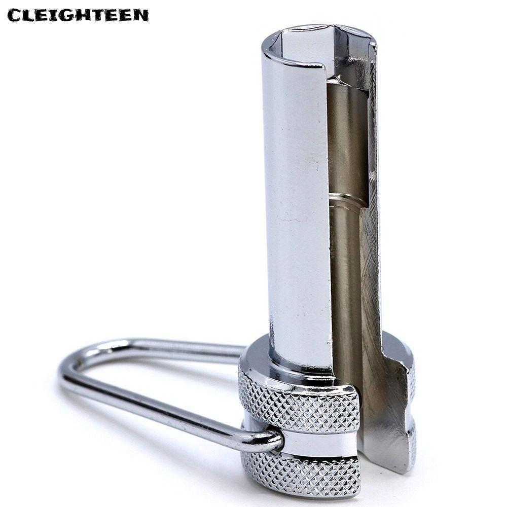 CLEIGHTEEN Security Shield, CATV Silver F Connector, ประแจเครื่องมือพร้อม Knurled Knob ประแจสําหรับ 