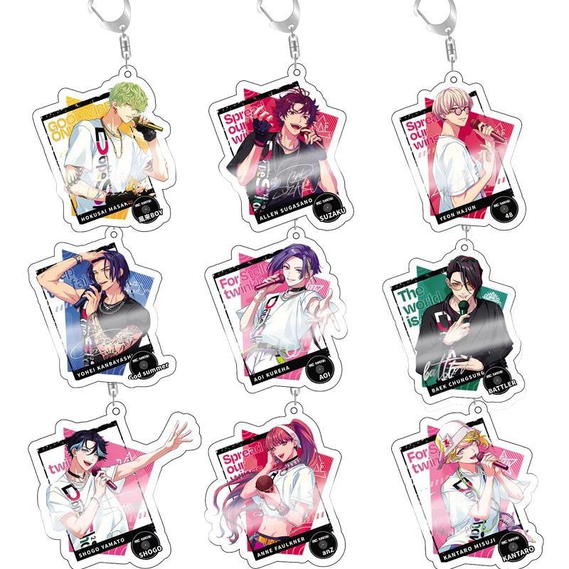 อะคริลิคน่ารักอะนิเมะ Paradox Live Hajun Sugsano Aren แฟนพวงกุญแจกระเป๋า Charms Gif เครื่องประดับรถ 
