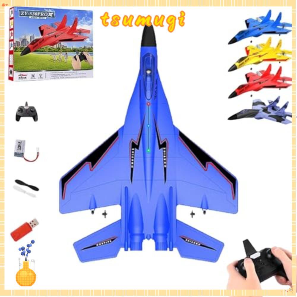 TSUMUGI 2.4ghz Rc รีโมทคอนโทรล Fighter Plane, ไฟฟ้าโฟมรีโมทคอนโทรล Fighter Jet, ความคิดสร้างสรรค์ US