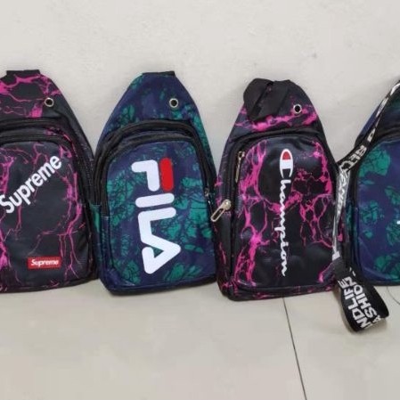 Sxxpreme Cxxxpion Fxla Sling Bag CrossBody Bag Chest Bag Man