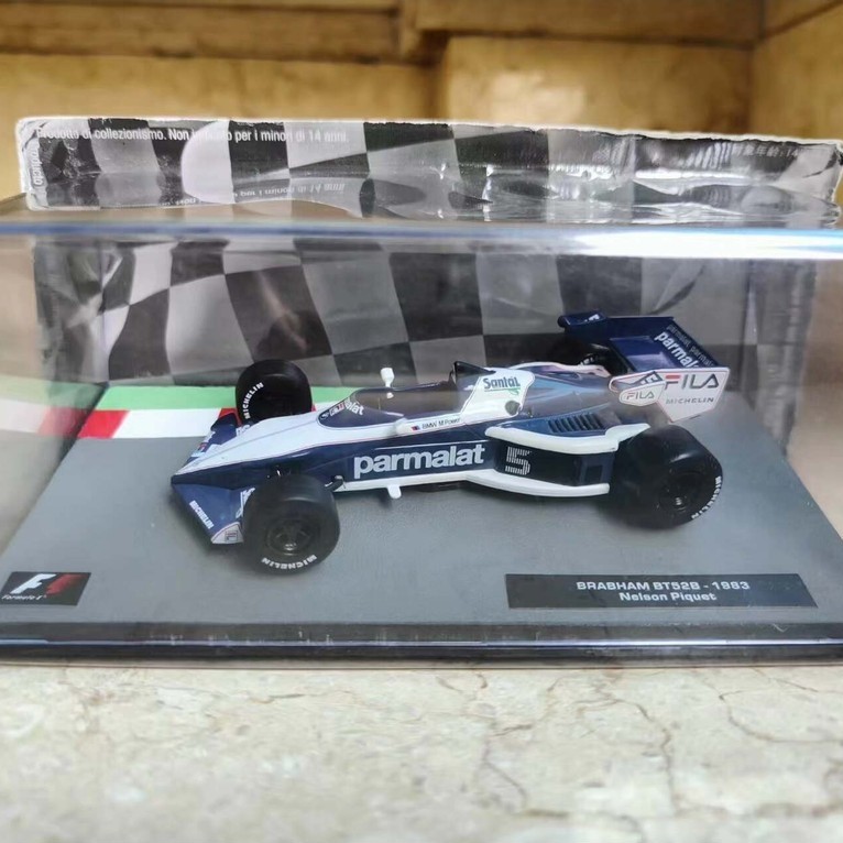 [ใหม่ในเดือนพฤษภาคม] IXO 1/43 Brahm BT52B 1983 Season F1 โมเดลรถแชมป์ Nelson Piquet No. รถแชมป์ 5 คั