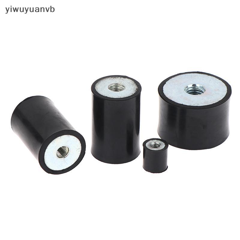 Yiwuyuanvb] M4 M5 M6 M8 ด้ายหญิงยาง Sho Absorber Anti Pad Damper-Metal Silentblo ประเภท DD ยาง Mount ฐานแบน Blo ใหม่
