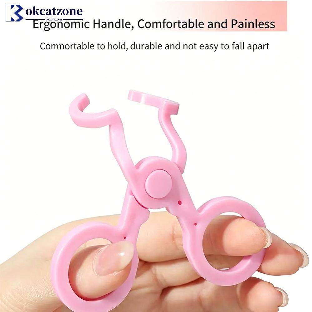 OKCATZONE คอนแทคเลนส์เครื่องมือ Applicator Remover เคล็ดลับนุ่มสุขอนามัยแหนบพลาสติก Easy Safe เลนส์ 