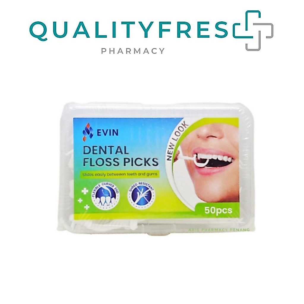EVIN DENTAL FLOSS PICKS 50s
