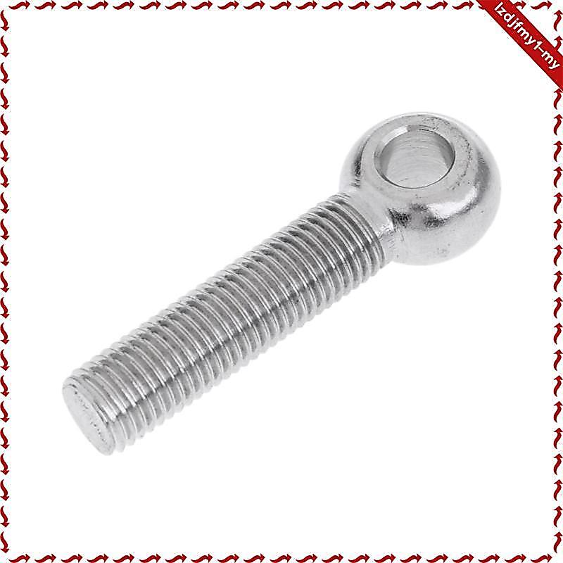 [leipupa] Heavy Duty 304 Stainless Steel Fully Lifting Spiral Eye x 1.97" / 2.36" / 3.15" / 3.54" / 