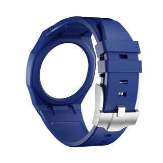 Luxury Modification Kit ซิลิโคน Band + เซรามิคสําหรับ Swatch x AP Royal Pop แปลงกระเป๋า Unisex นาฬิกาข้อมืออุปกรณ์เสริม