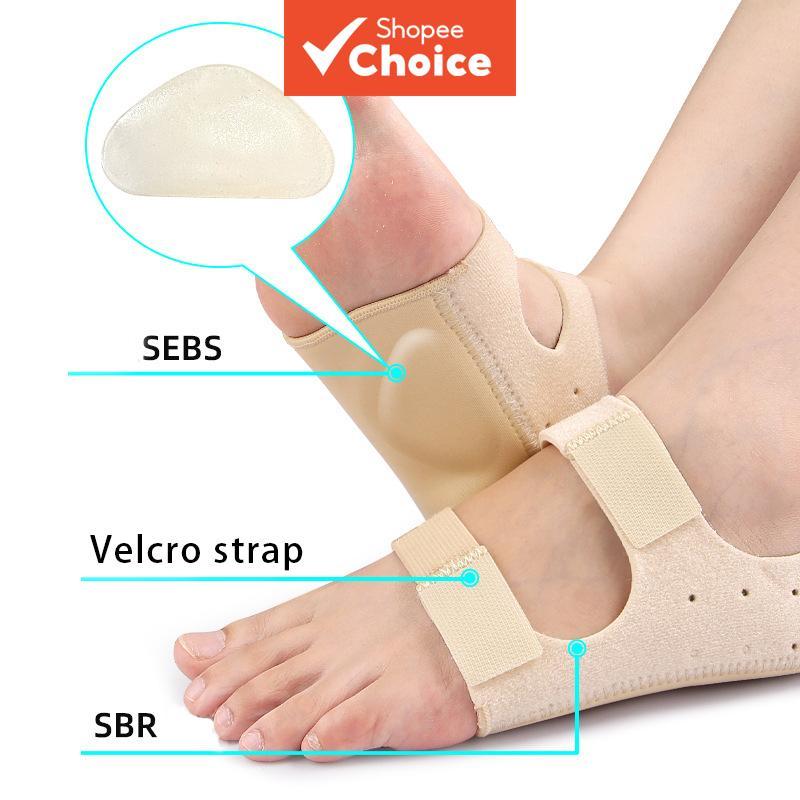 Orthotic Insoles Shock Absorbing Heel Support, แผ่นรองเบาะบรรเทา Plantar Fasciitis & Achilles Tendon