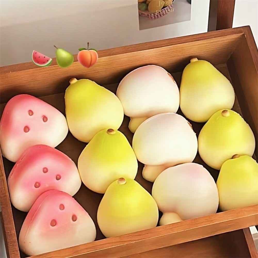 1 ชิ้น Kawaii ช้า Rising Squishy ของเล่น - รูปร่างน่ารัก PU ความเครียดบรรเทา Fidget ของเล่น, นุ่ม Venting เกมสําหรับเด็กผู้ใหญ่XINBESTE