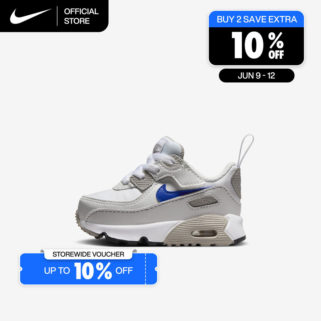 Nike Baby/Toddler Air Max 90 EasyOn Shoes - White [HF6359-105]