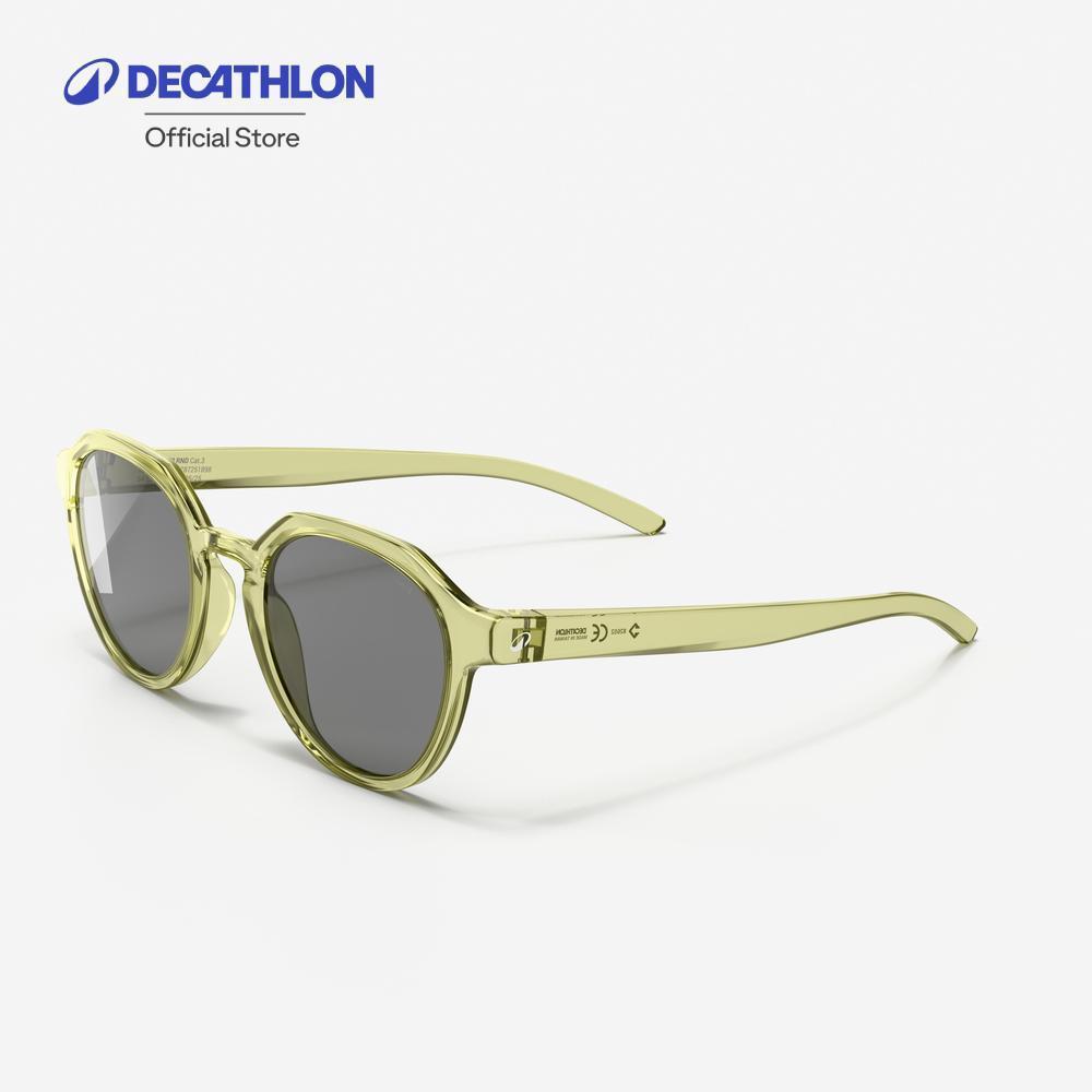 Decathlon Active 500 Rnd Round Category 3 Sunglasses แว่นกันแดดทรงกลม ประเภท 3 รุ่น Active 500 Rnd - Green