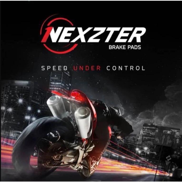 [ถูกสุด]ผ้าเบรค Nexzter สำหรับ Honda WAVE125i LED , WAVE125 ปลาวาฬ [2122AA] ผ้าเบรคมอไซค์