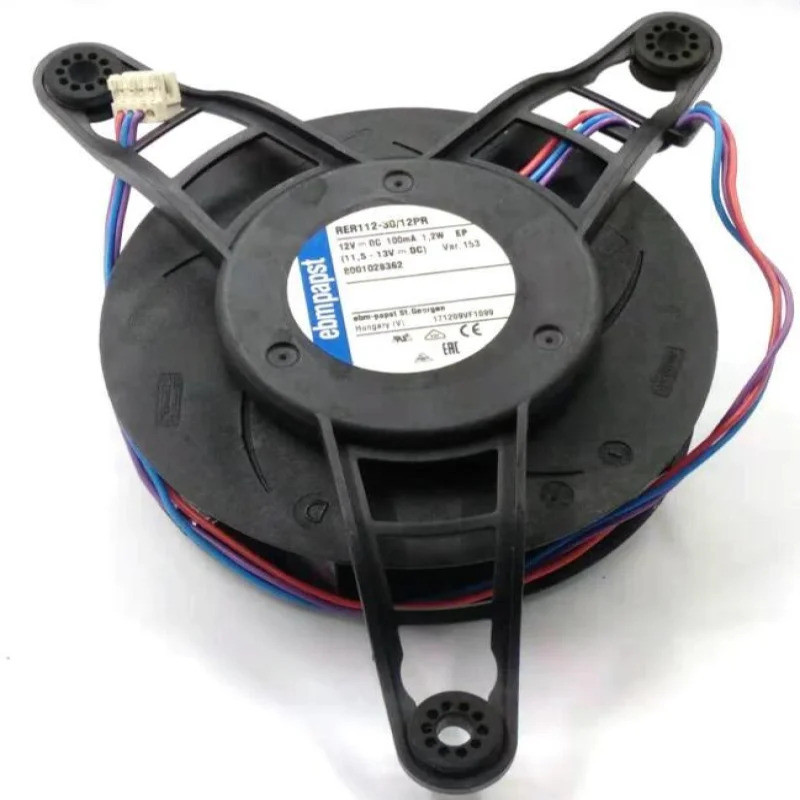 พัดลม Radial Series DER112-30/12PR 12V 100mA 1.2W ใหม่ล่าสุด PLC