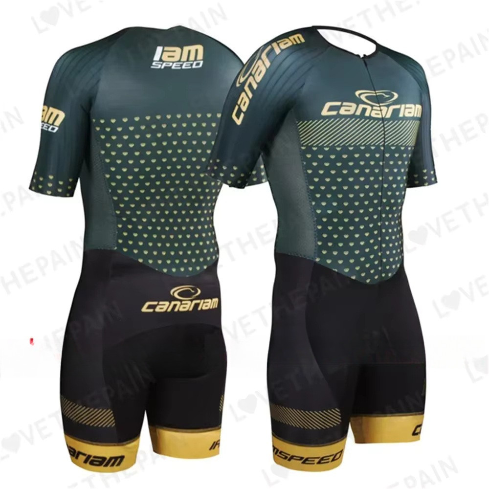 ชุดสเก็ตผู้ชาย Roller Skate Speed Race Fast Skat ความเร็ว Skats Ciclismo สเก็ต Jumpsuit Pro ทีม Tights Skinsuit