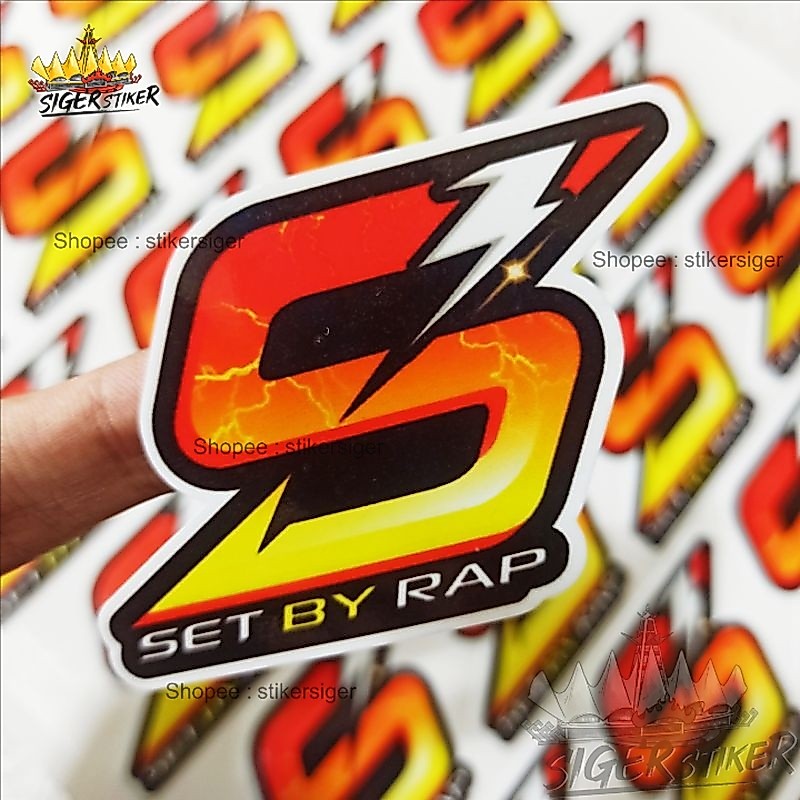ชุดสติ๊กเกอร์ BY RAP ORIGINAL Sticker VIRAL KALIMANTAN SETBYRAP Piw Piw Seringgang