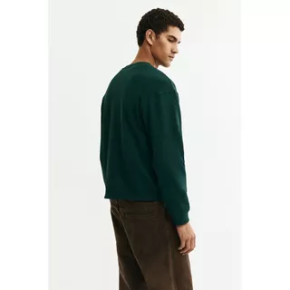 H&M(เอชแอนด์เอ็ม) เสื้อสเวตเตอร์แบบหลวมพอดี Men Loose Fit Sweatshirt 1308076_2
