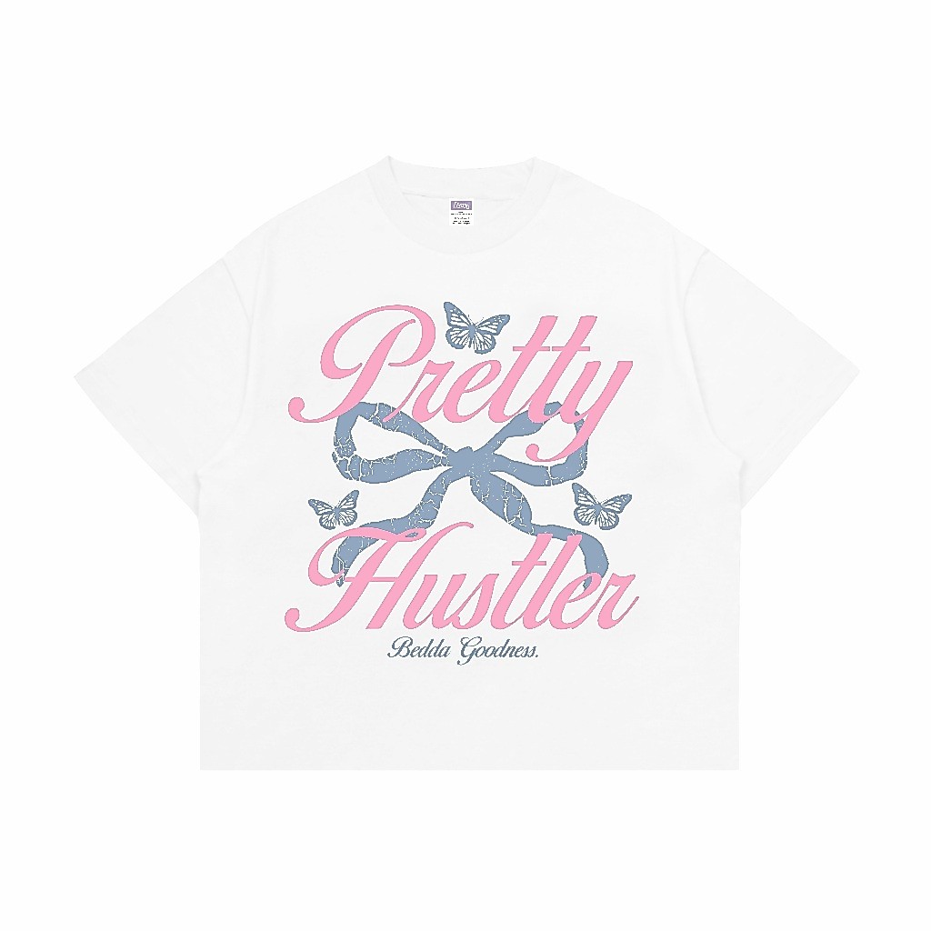 Bedda - เสื้อยืด Boxy Oversize Pretty Hustler