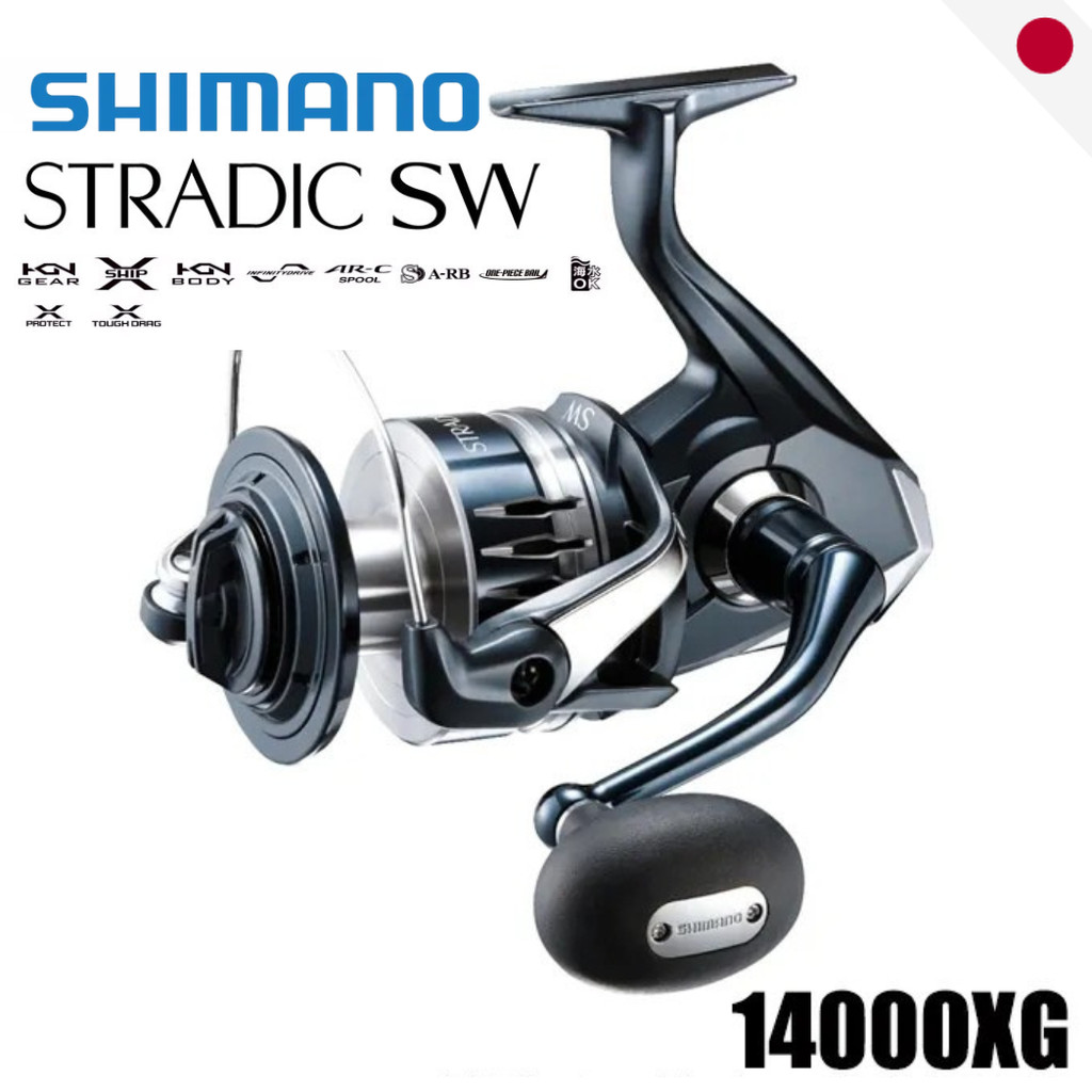SHIMANO 20 Stradic SW Spinning Reel - 8000HG / 6000PG / 6000HG / 14000XG / 5000XG / 4000XG - ญี่ปุ่น
