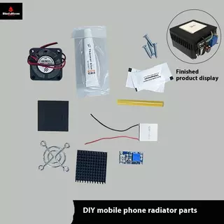 1 ชุด 40*40 มม.ชิปเครื่องทําความเย็นเซมิคอนดักเตอร์ SR-01 5V DIY Thermoelectric Cooler Peltier Elemente โมดูล