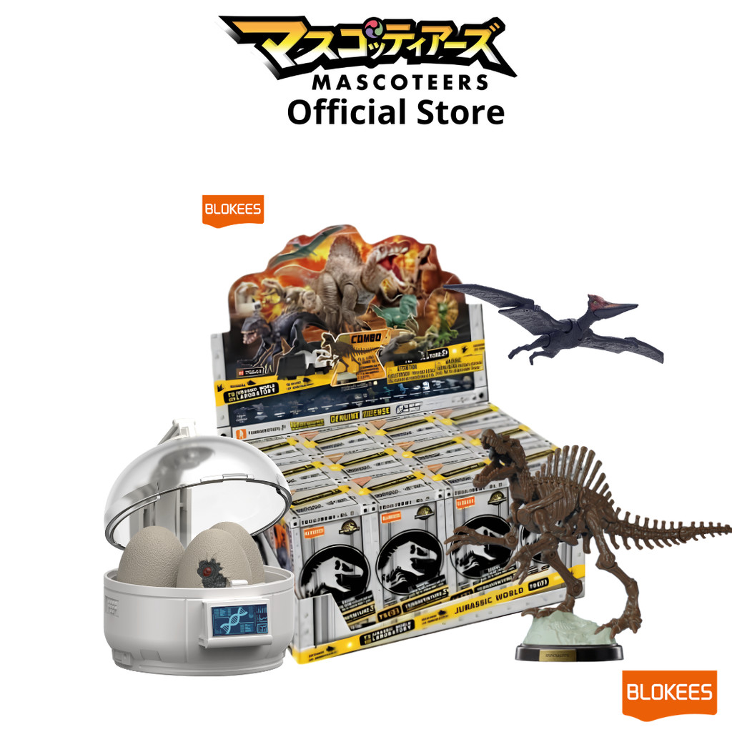 Blokees กล่องสุ่ม(เดี่ยว) - Jurassic World 75642 - Terraventure TS02 Jurassic World ของแท้ นำเข้า 100%