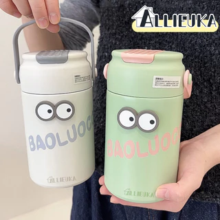 Allieuka ขวดน้ำเก็บความเย็นสแตนเลส316 กระติกน้ําเก็บอุณหภูมิ เก็บอุณหภูมิได้ยาวนาน ความจุขนาดใหญ่