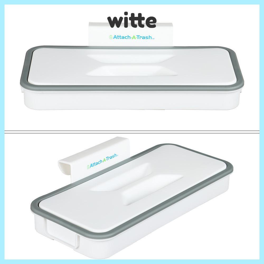 WITTE ติด-A-ถังขยะแขวนถังขยะพลาสติกที่เก็บถุงขยะ