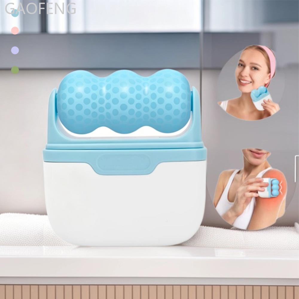 GAOFENG Double Head Ice Roller สําหรับ Face Eye Puffiness และ Facial Cold Therapy ลูกกลิ้งนวด Skin C
