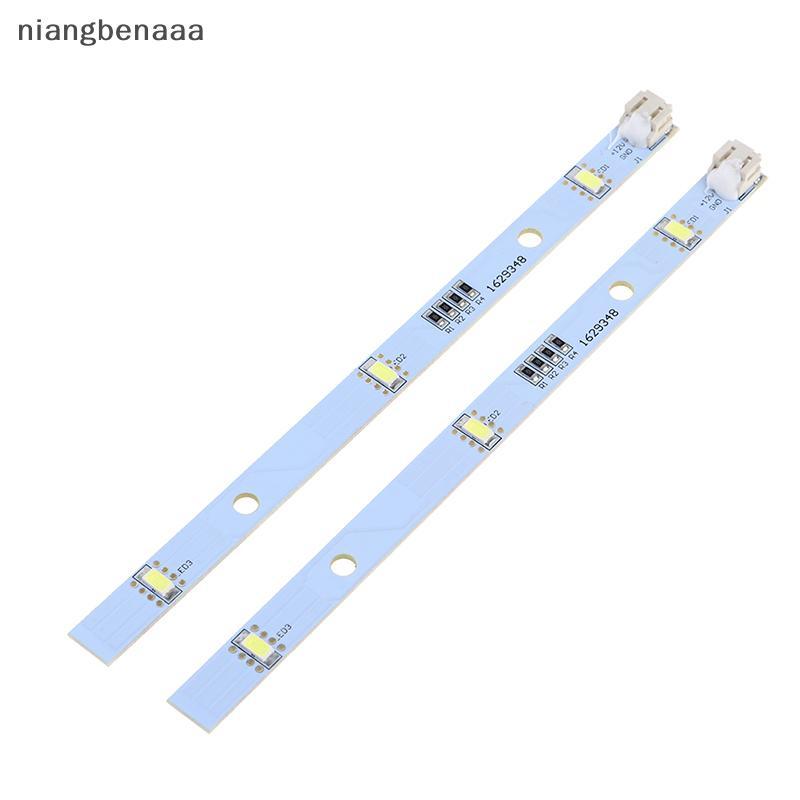 (niangbenaaa) 2 ชิ้น แถบไฟแช่แข็ง LED สําหรับ RONGSHENG/ HISENSE ตู้เย็นไฟ LED ใหม่