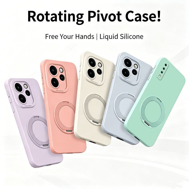 PBZZ สําหรับ SAMSUNG A7 2018 A50 A70 A50S A30S เคสโทรศัพท์ Softcase ซิลิโคนกันกระแทกใหม่ออกแบบความงามพร้อมที่วาง 360° สีม่วงน่ารักสําหรับเด็กผู้หญิง YTYZJ1