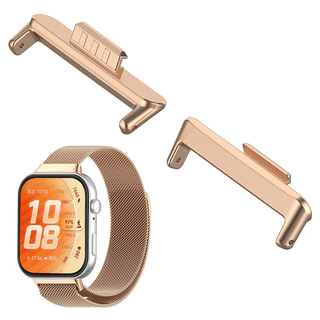 ขั้วต่อโลหะสำหรับ HUAWEI WATCH Fit 5/5 Pro/4/4 Pro/3การเชื่อมต่อสายรัดสำหรับ smartwatch Huawei Fit 3
