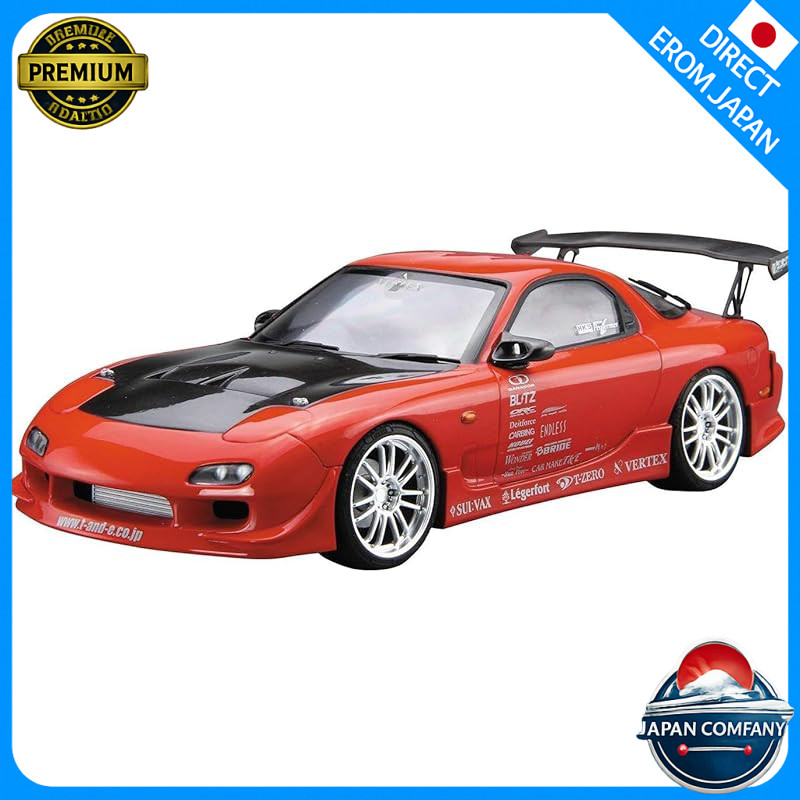 AOSHIMA The☆Tuned Car Series 1/24 VERTEX FD3S RX-7 '99 (Mazda) Plastic Model
