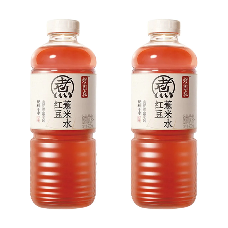 Vitality Forest น้ําข้าวบาร์เลย์ถั่วแดง 900ml * 2 ขวด-MS