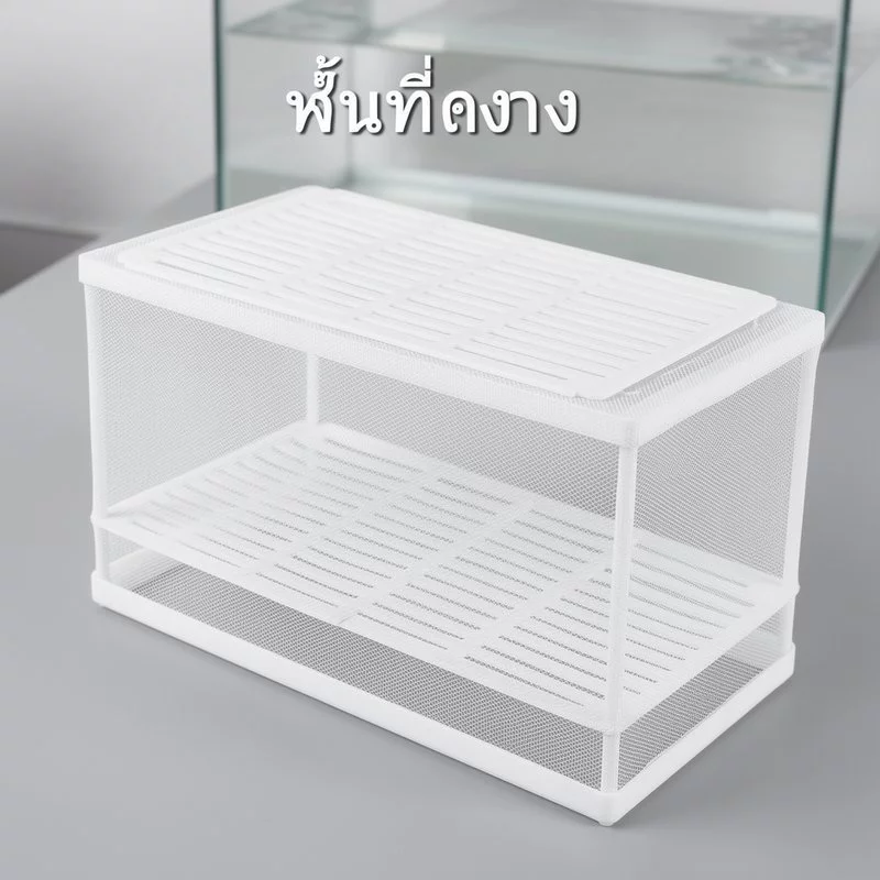 กล่องแยกลูกปลา กล่องเพาะพันธุ์ปลา ตู้อนุบาลปลา ตาข่ายใส thumbnail 8