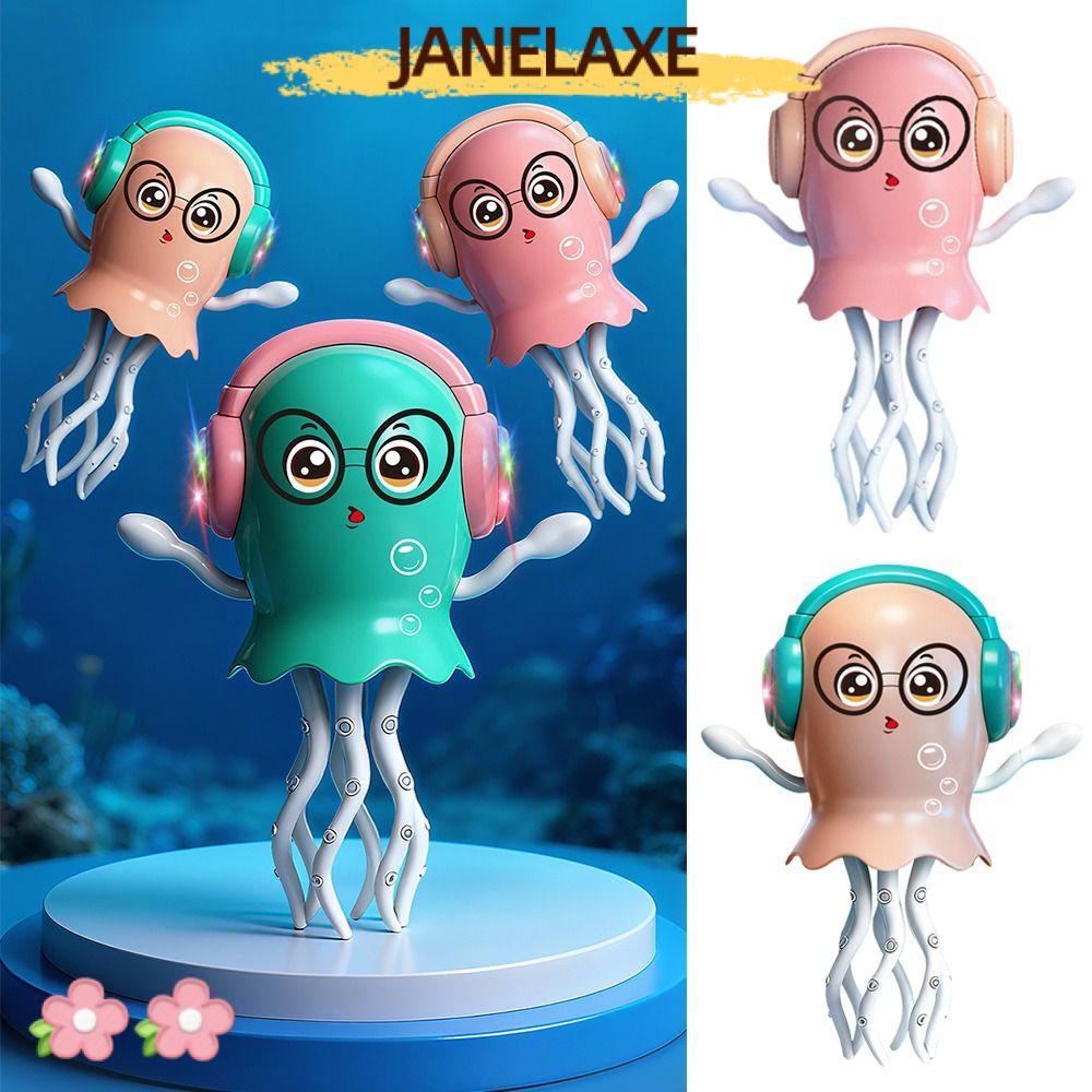 JANELAXE932JN Auto-Dance Octopus ของเล่น, Clockwork Crawling Dancing Dancing Octopus ของเล่น,อัตโนมั