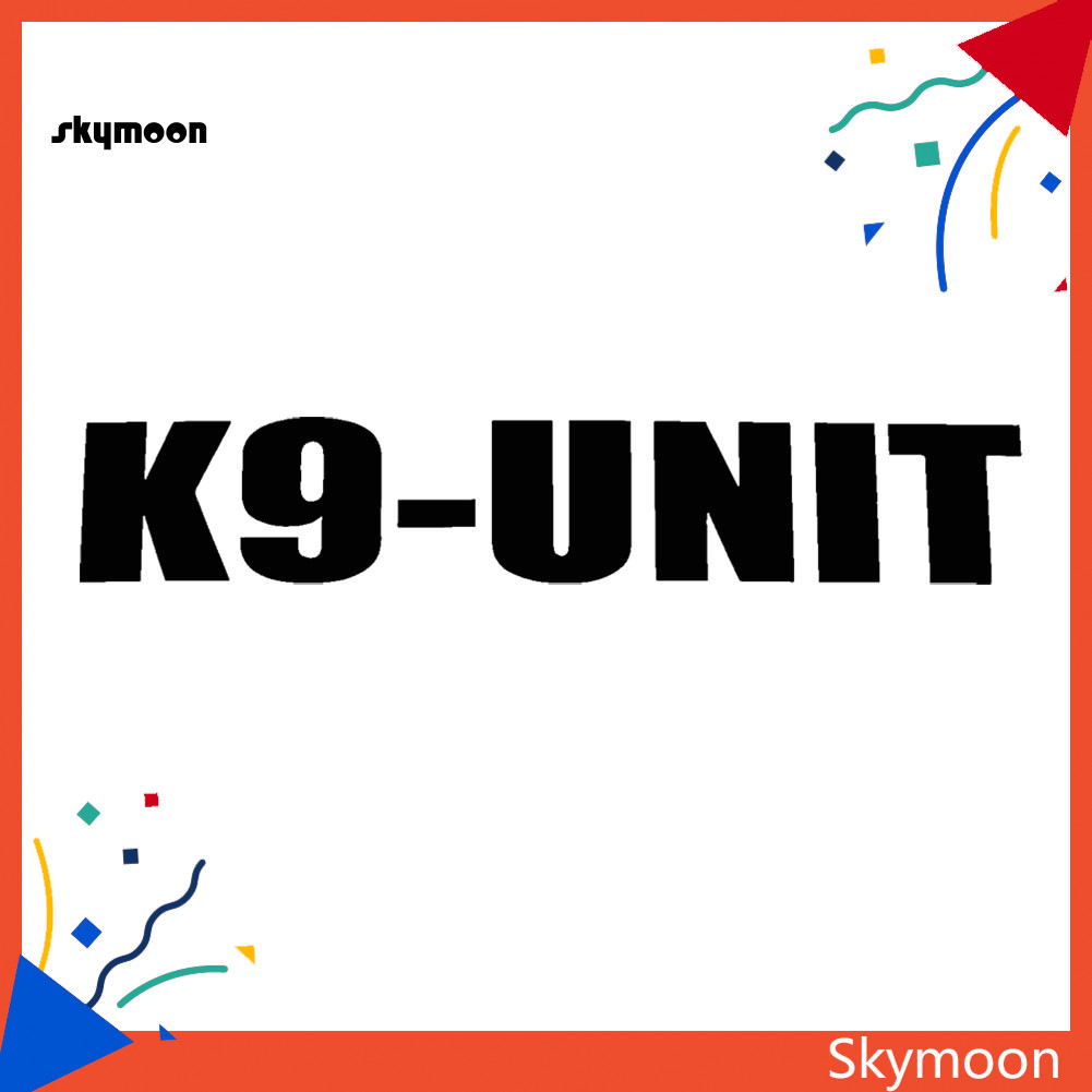 Skym* K9-Unit Car-Styling Vehicle Body Windowสะท้อนแสงDecalsสติกเกอร์ตกแต่ง