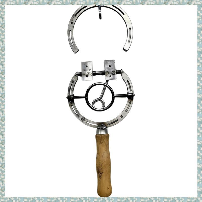[h5bl3j6wj.ph] ที่เปิดขวดเกือกม้าติดผนัง Rustic Horseshoe ที่เปิดไวน์สําหรับคนรักไวน์ Home Kitchen B