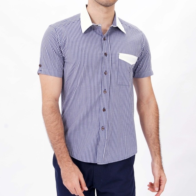 KEMEJA NEXTGEN 4032 Check Short Sleeve Shirt