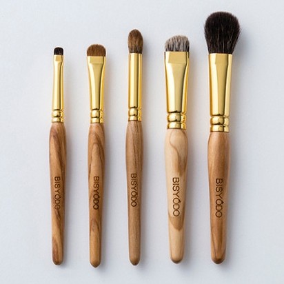 OL-SET5 Eye Brush Olive 5-piece Set
