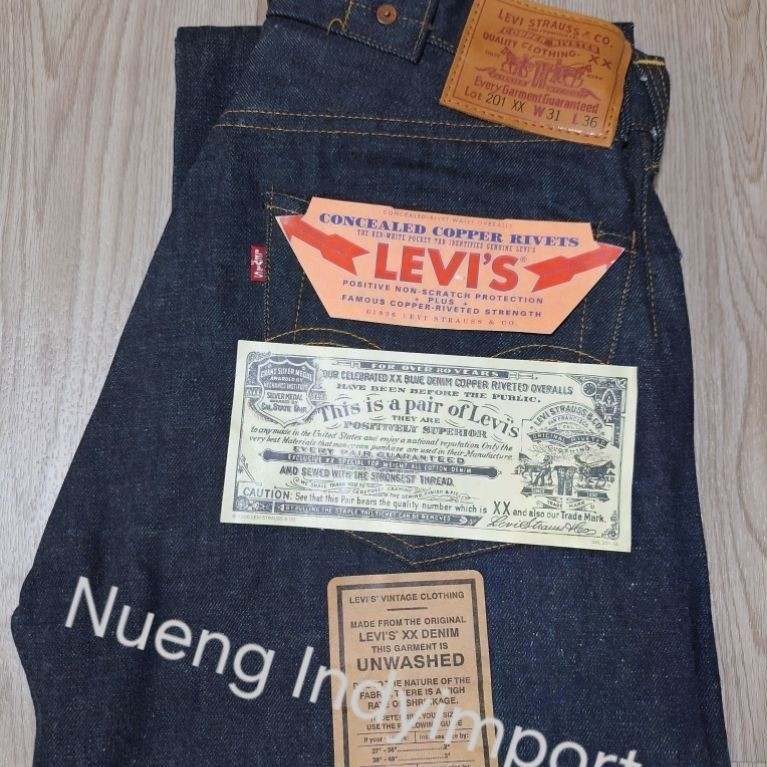 201 XX bigE LVC1937 made in usa (deadstock)