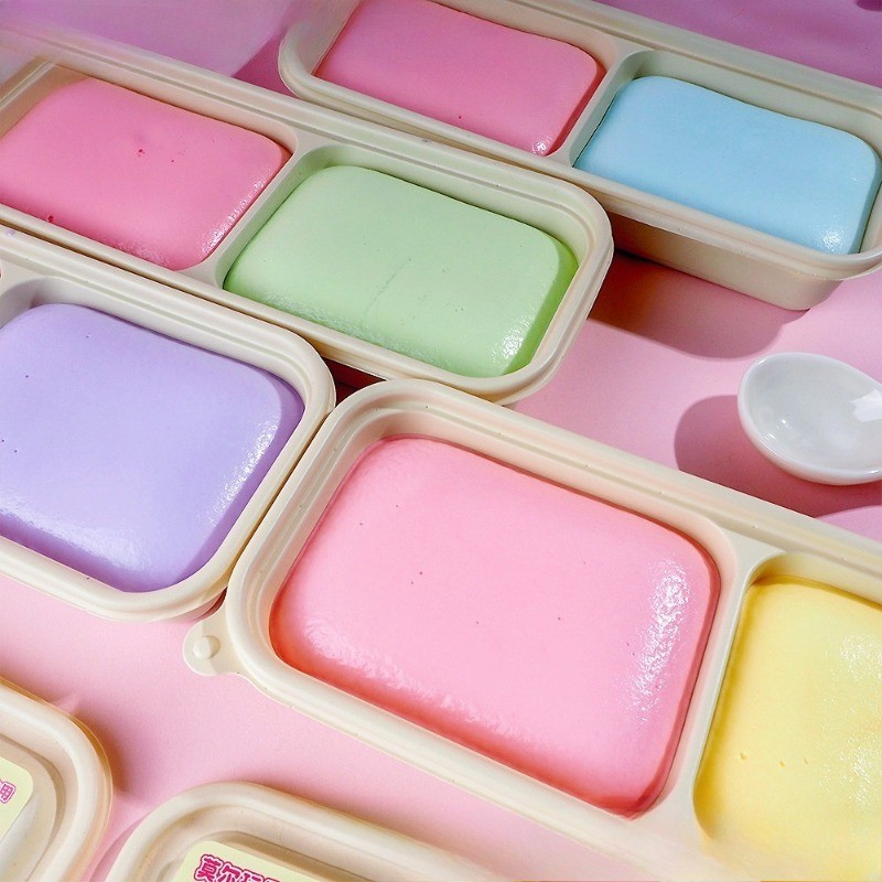 Squishy ขนมปังชีสฟื้นตัวช้าเค้กชีสความเครียดบรรเทา Sensory Fidget ของเล่นกลิ่นหวานบีบของเล่นสําหรับความวิตกกังวล ADHD