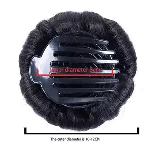 Yiwuyuanvb] 1PC สังเคราะห์ผม Bun Bud กิ๊บติดผมเพชรสีสันสดใสเงาสําหรับผู้หญิงหางม้า Claw คลิปเหมือนจริง Hairpiece เครื่องมือจัดแต่งทรงผมใหม่