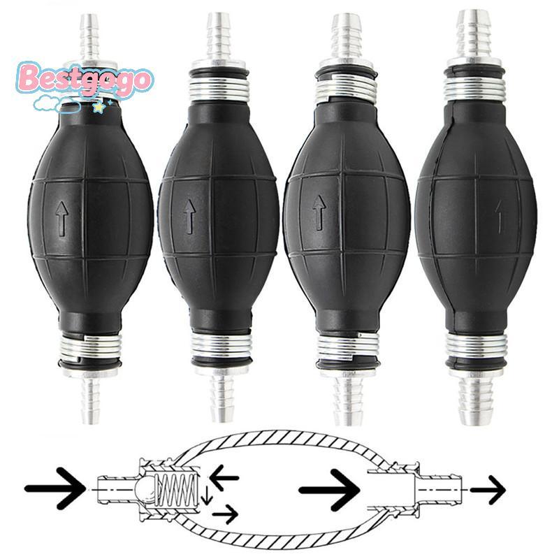 [Bestgogo-t] Pump Line Hand Primer Bulb All Fuels fit for Car Boat Marine Outboard Rubber Hot